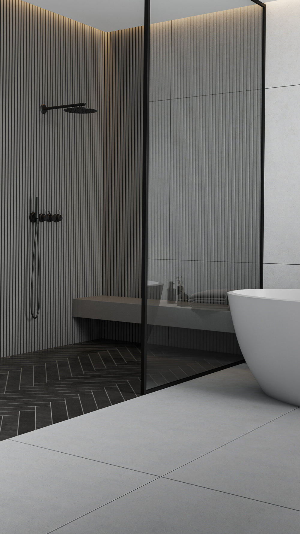 Floating Shower Benches Heavy Duty Bracket Steel Design Solutions